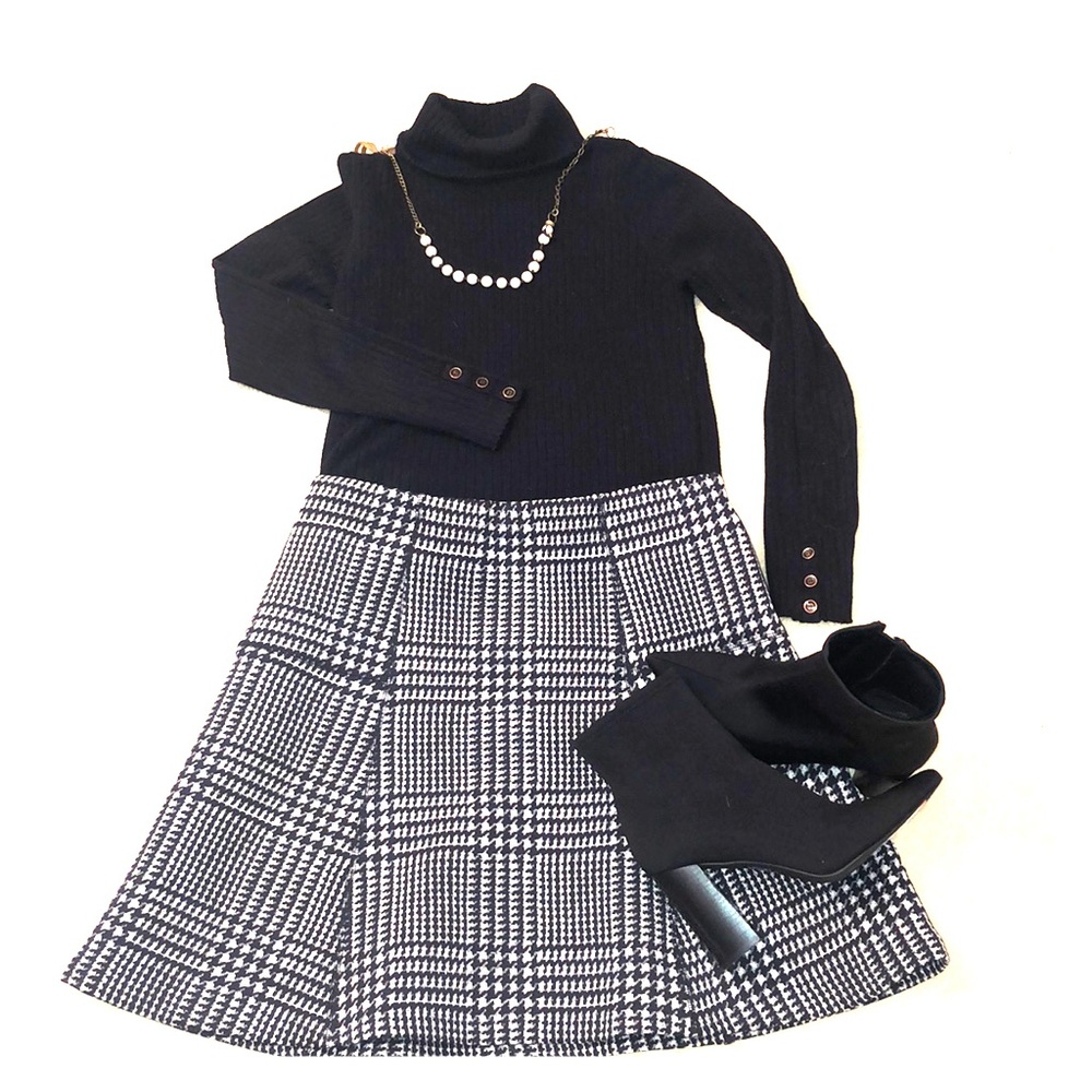 J.McLaughlin Houndstooth Skirt